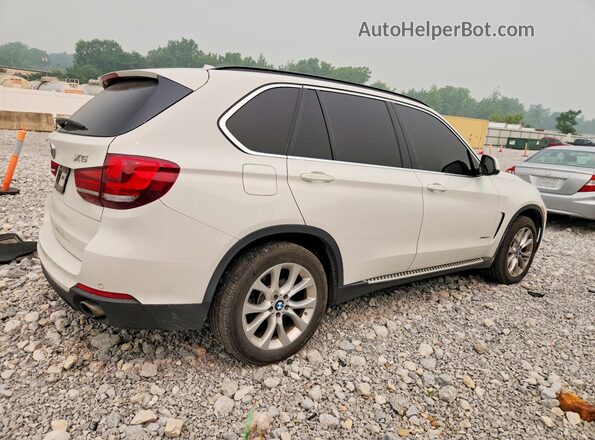 5UXKR0C55G0U49253 2016 BMW X5 White Tył prawy