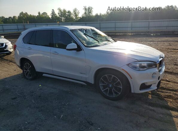 5UXKR0C55H0V50097 2017 BMW X5 Белый Передняя правая четверть