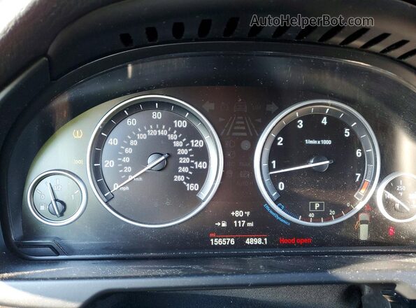 5UXKR0C55H0V50097 2017 BMW X5 Белый Вид щитка приборов
