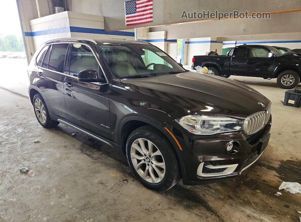 5UXKR0C55J0X92183 2018 BMW X5 Black Delantero derecho