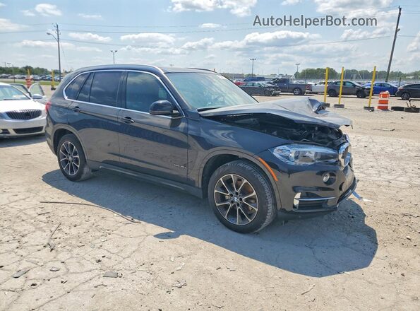 5UXKR0C55J0Y03439 2018 BMW X5 Black Передня права чверть