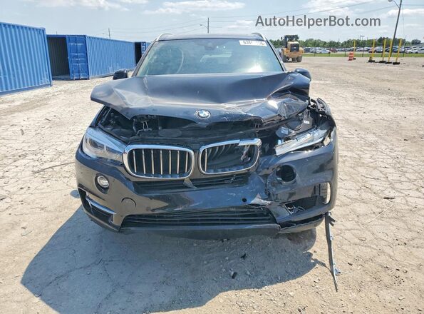 5UXKR0C55J0Y03439 2018 BMW X5 Black Вид спереду