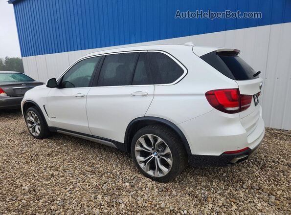 5UXKR0C55JL072879 2018 BMW X5 White Tył lewy