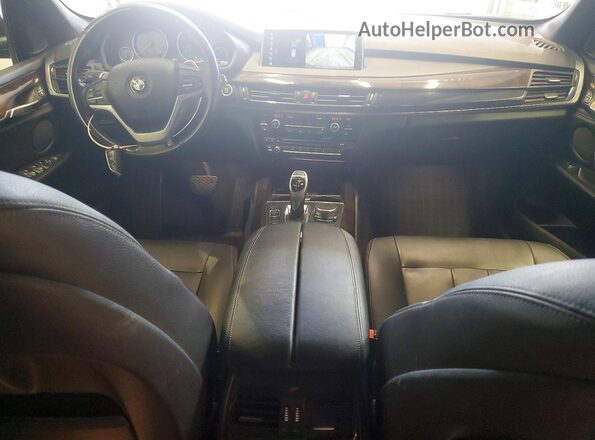 5UXKR0C56J0Y02168 2018 BMW X5 Серебряный Вид панели приборов