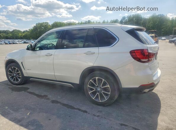 5UXKR0C57J0Y06309 2018 BMW X5 White Задня ліва чверть