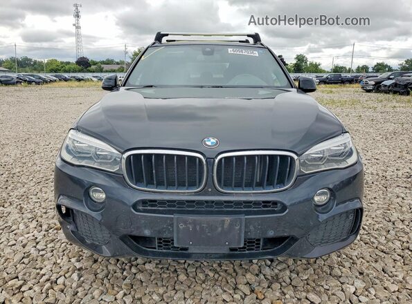 5UXKR0C57JL070390 2018 BMW X5 Black Front view