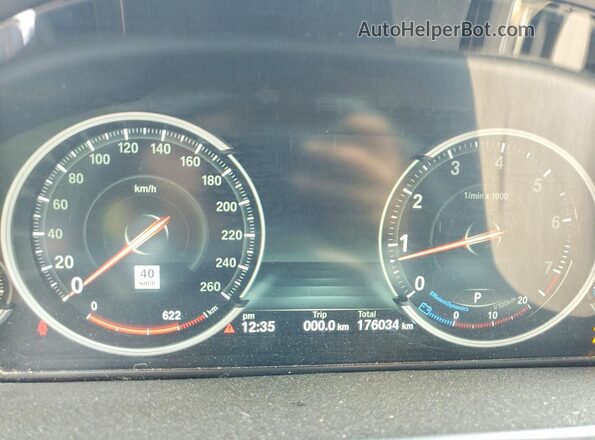 5UXKR0C57JL070390 2018 BMW X5 Black Instrument cluster view