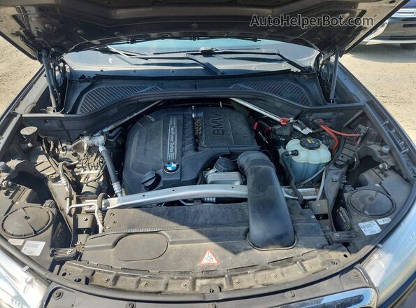 5UXKR0C58G0P33363 2016 BMW X5 Gray Вид підкапотного простору