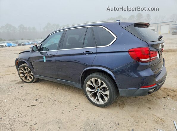 5UXKR0C58G0P33752 2016 BMW X5 Blue Հետևի ձախ