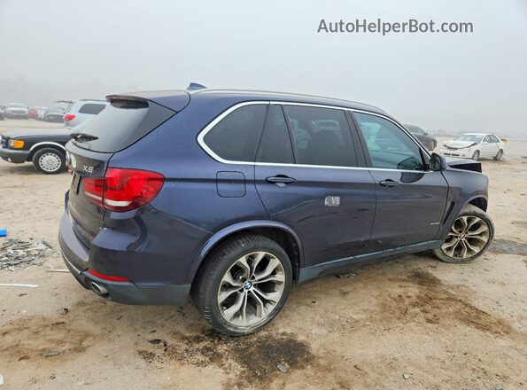 5UXKR0C58G0P33752 2016 BMW X5 Blue Հետևի աջ