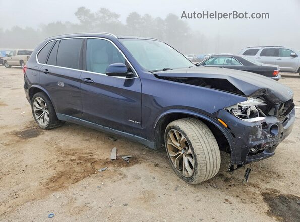 5UXKR0C58G0P33752 2016 BMW X5 Blue Առջևի աջ