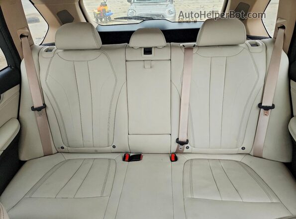 5UXKR0C58G0P33752 2016 BMW X5 Blue Հետևի նստատեղերի տեսք