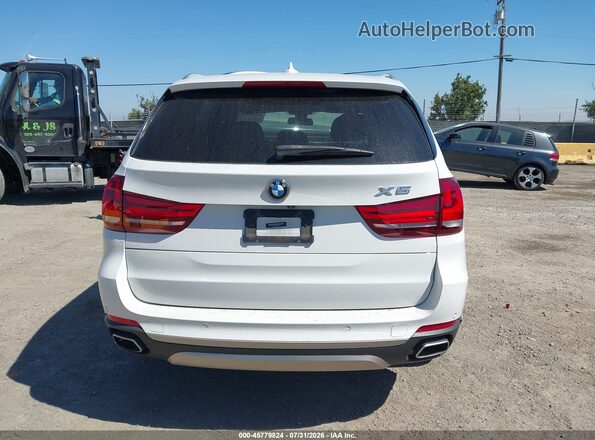 5UXKR0C58J0Y00146 2018 BMW X5 White 