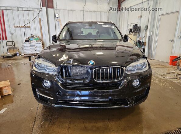 5UXKR0C59G0P34831 2016 BMW X5 Black Widok z przodu