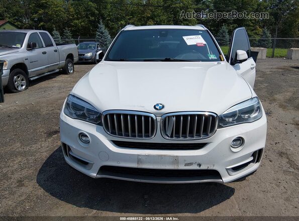 5UXKR0C59JL073341 2018 BMW X5 White Vista frontal