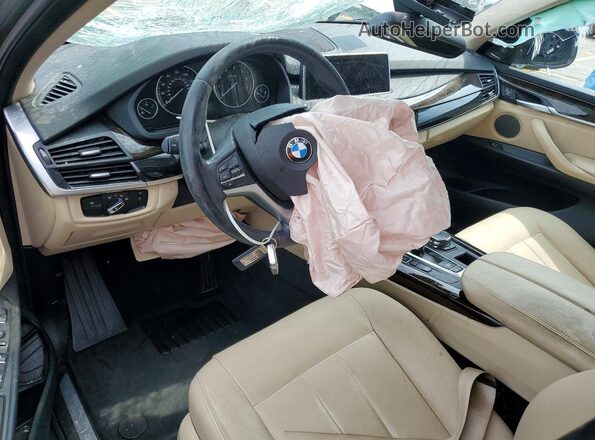 5UXKR0C5XG0P28603 2016 BMW X5 Silver Вид панелі приладів