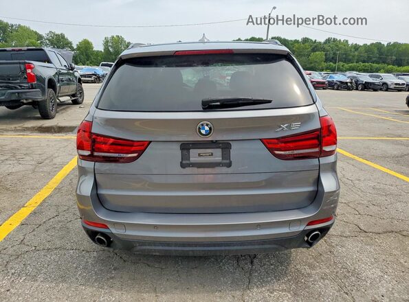 5UXKR0C5XG0P28603 2016 BMW X5 Silver Вид ззаду