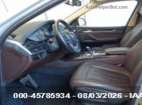 5UXKR0C5XG0P34322 2016 BMW X5 Silver Սալոնի դիմացի տեսք