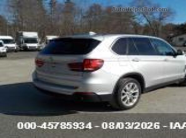 5UXKR0C5XG0P34322 2016 BMW X5 Silver Հետևի աջ