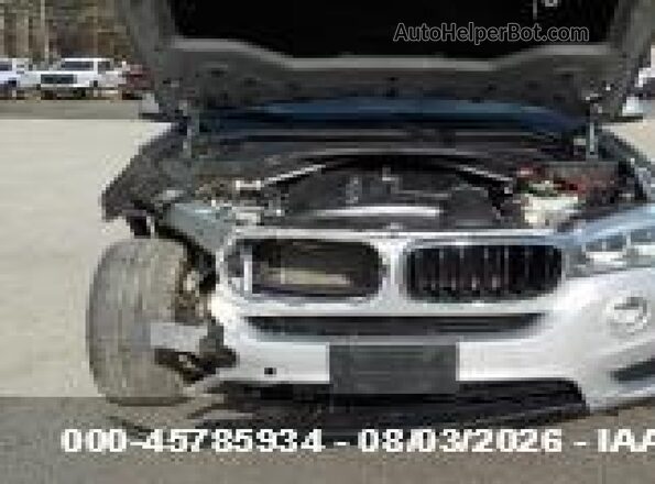 5UXKR0C5XG0P34322 2016 BMW X5 Silver Դիմացի տեսք