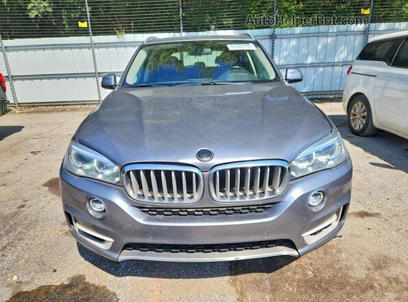 5UXKR0C5XG0U10853 2016 BMW X5 Gray Vista frontal