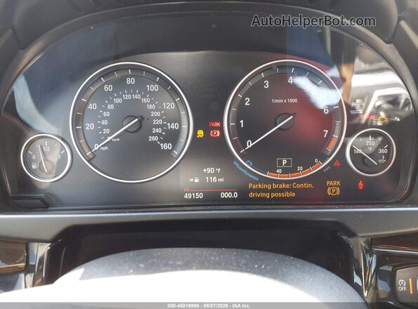 5UXKR2C30H0W43989 2017 BMW X5 White Vista de los asientos traseros