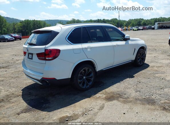 5UXKR2C30H0W43989 2017 BMW X5 White Trasero derecho