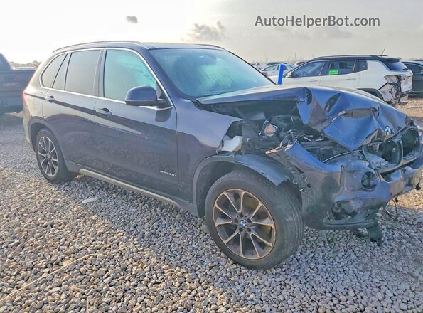 5UXKR2C31H0W43497 2017 BMW X5 Black წინა მარჯვენა
