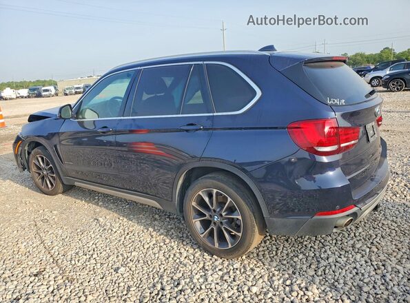 5UXKR2C31H0W43497 2017 BMW X5 Black უკანა მარცხენა