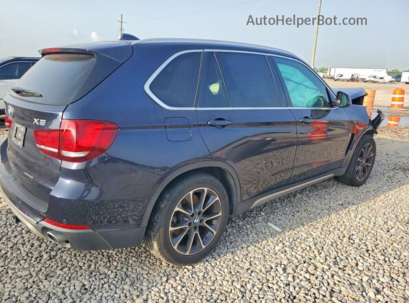 5UXKR2C31H0W43497 2017 BMW X5 Black უკანა მარჯვენა