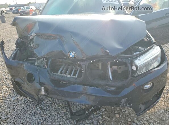 5UXKR2C31H0W43497 2017 BMW X5 Black უკანა სალონის ხედი