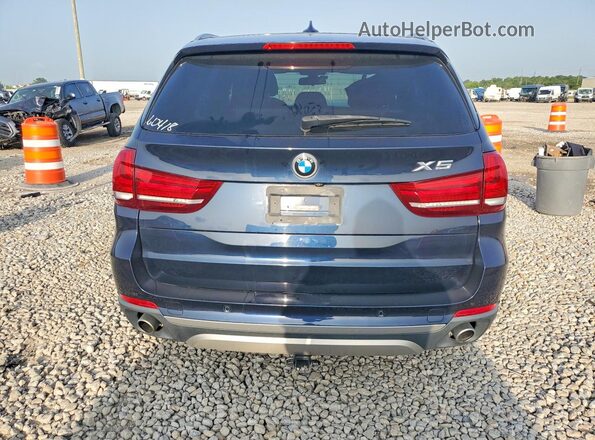 5UXKR2C31H0W43497 2017 BMW X5 Black უკანა ხედი