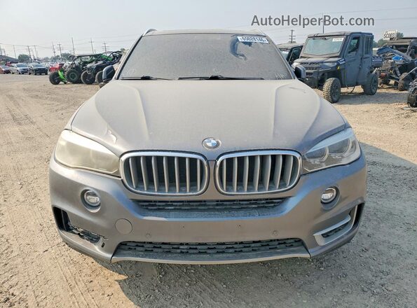 5UXKR2C34H0U21875 2017 BMW X5 Charcoal Front view