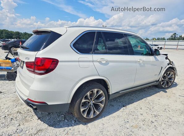 5UXKR2C37H0X04240 2017 BMW X5 White უკანა მარჯვენა