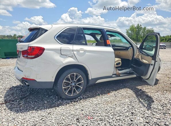 5UXKR2C38H0W43397 2017 BMW X5 White Tył prawy