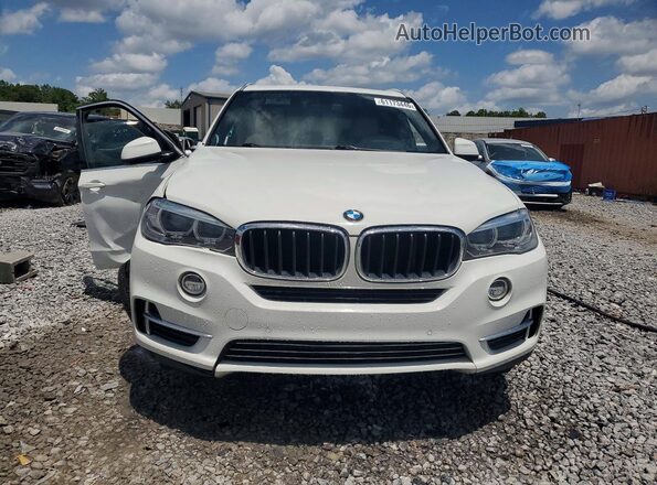 5UXKR2C38H0W43397 2017 BMW X5 White Widok z przodu