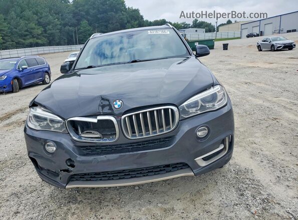 5UXKR2C3XH0U24778 2017 BMW X5 Black წინა ხედი