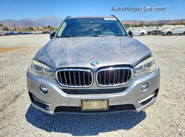 5UXKR2C50G0R69596 2016 BMW X5 Gray წინა ხედი
