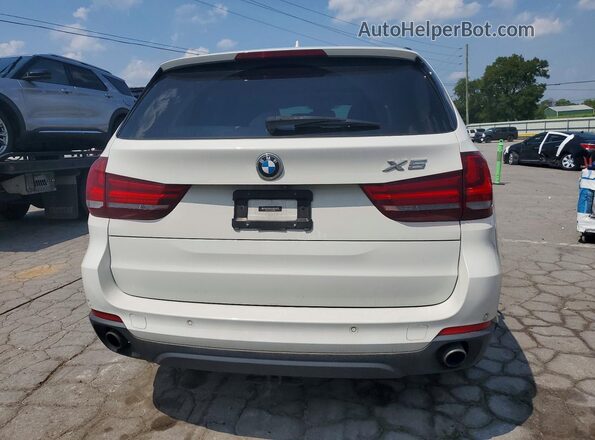 5UXKR2C52G0H42882 2016 BMW X5 White Вид ззаду