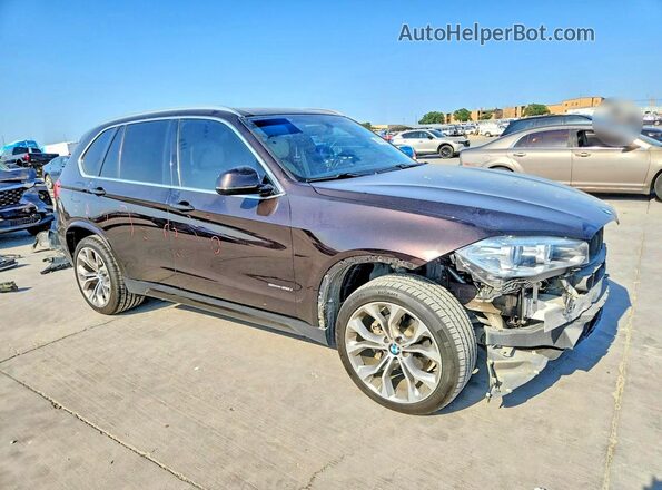 5UXKR2C52H0U20581 2017 BMW X5 Brown წინა მარჯვენა