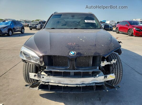 5UXKR2C52H0U20581 2017 BMW X5 Brown წინა ხედი