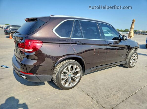 5UXKR2C52H0U20581 2017 BMW X5 Brown უკანა მარჯვენა