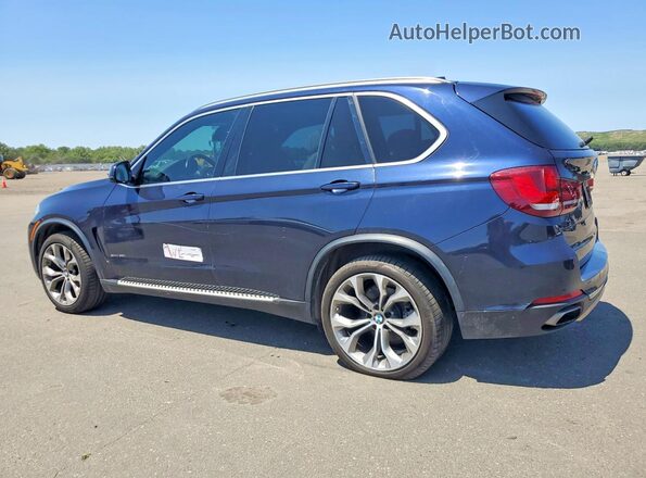 5UXKR2C54J0X09340 2018 BMW X5 Blue Tył lewy