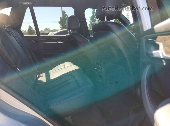 5UXKR2C56G0R72132 2016 BMW X5 Silver Սալոնի հետևի տեսք