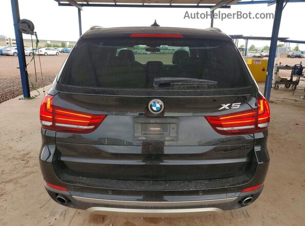 5UXKR2C57G0R69868 2016 BMW X5 Black Հետևի տեսք