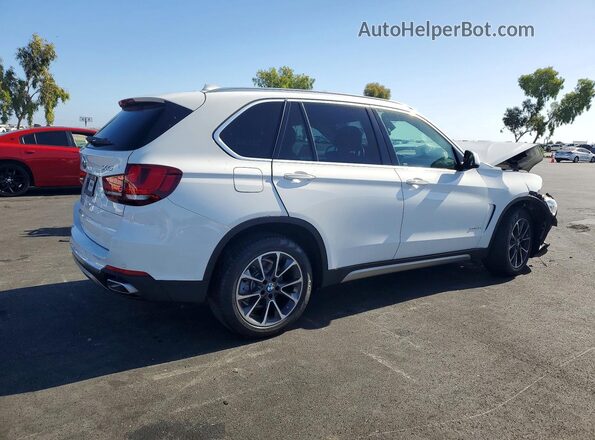 5UXKR2C57J0X09736 2018 BMW X5 Белый Задняя правая четверть