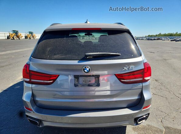 5UXKR2C58G0R71368 2016 BMW X5 Silver Вид ззаду
