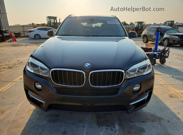 5UXKR2C58G0U17201 2016 BMW X5 Black Vista trasera