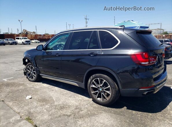 5UXKR2C58J0Z16605 2018 BMW X5 Black უკანა მარცხენა