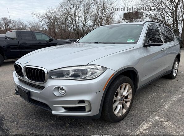 5UXKR2C59G0R69371 2016 BMW X5 Серебряный Передняя левая четверть